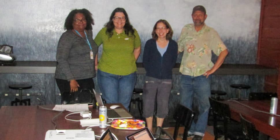 participants at the 2017 East Bay WordPress Meetup Contributor Day