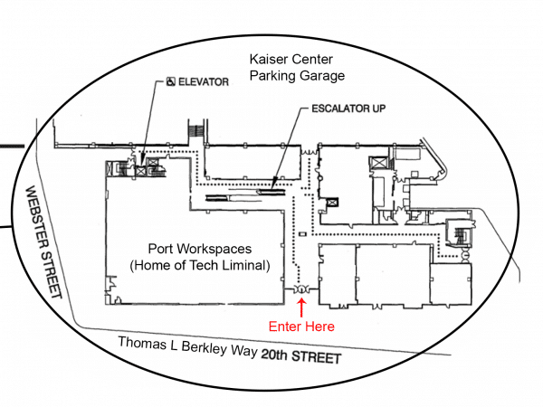 floor plan for Port Workspaces