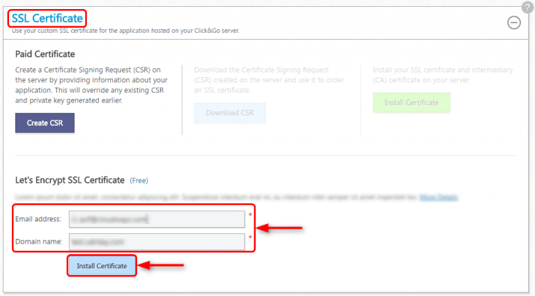 Installing Let's Encrypt at Cloudways