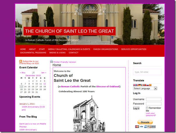 Church of Saint Leo the Great screenshot