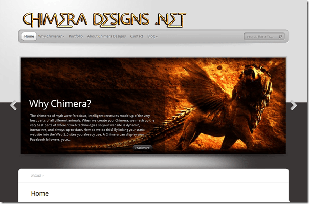 Chimera Designs screenshot